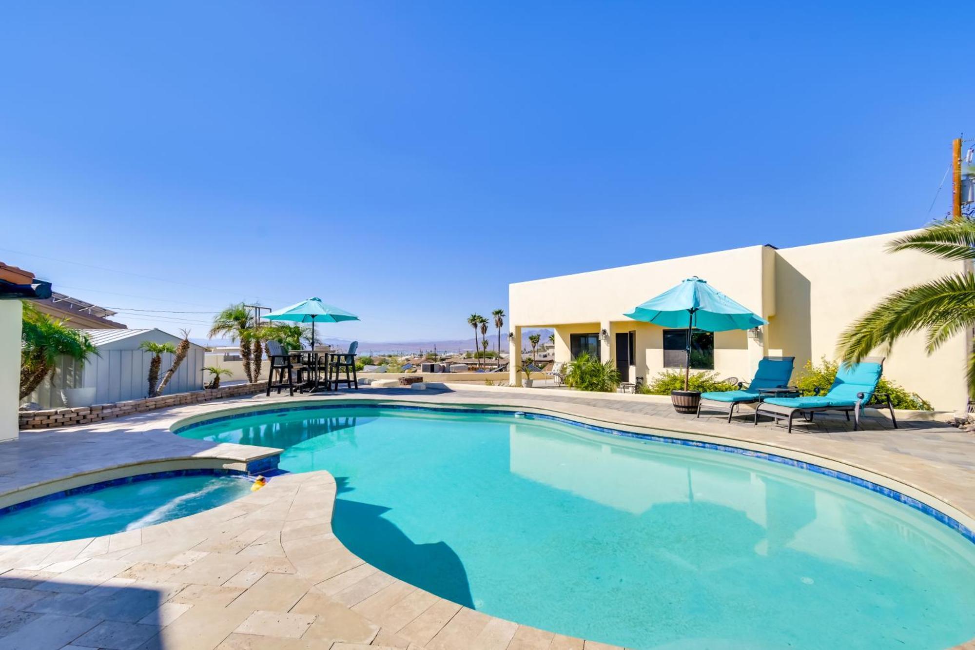 Bright Cottage With Pool And Spa - 5 Mi To Lake Havasu Lake Havasu City Exterior photo